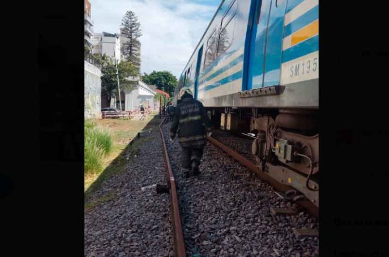 Flores: una mujer murió arrollada por el tren Sarmiento