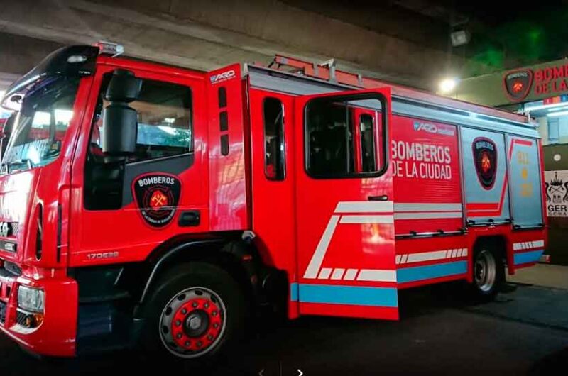 Bomberos salvaron a una nena con problemas respiratorios