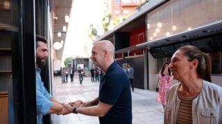 Larreta recorrió  los nuevos locales del Bajo Viaducto Mitre