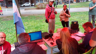 Los Radioaficionados homenajearon a los veteranos de Malvinas