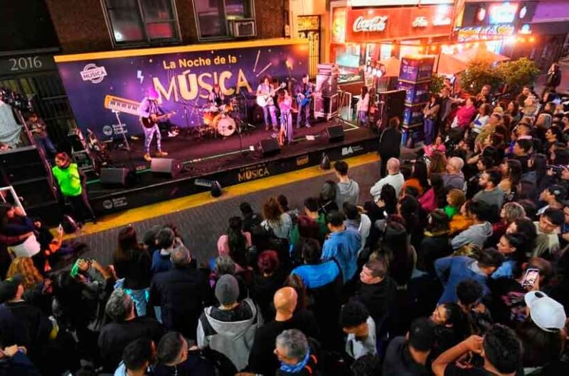 La Ciudad vibró al ritmo de la Noche de la Música