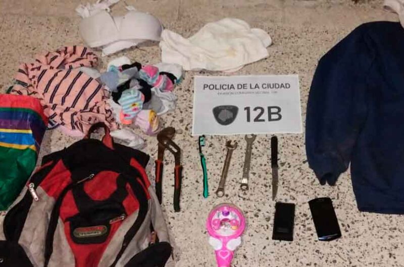 Roba ruedas detenido en Villa Pueyrredón Roba ruedas detenido en Villa Pueyrredón