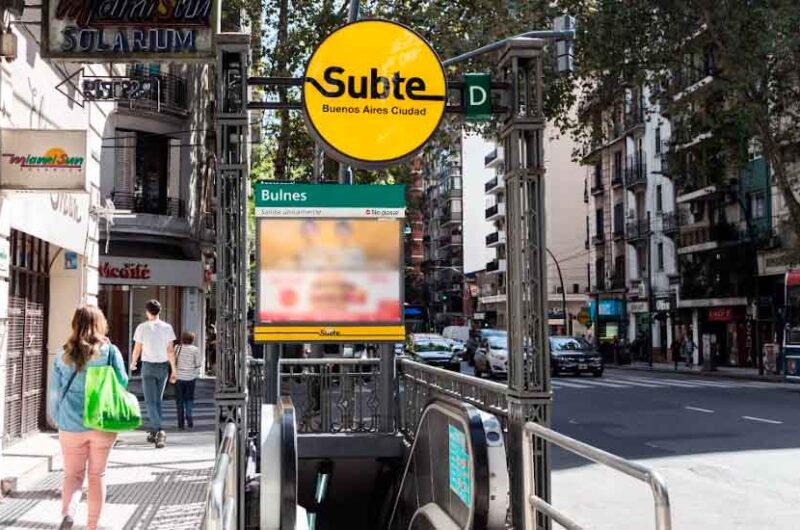 Subte:  reabre la estación Bulnes de la Línea D