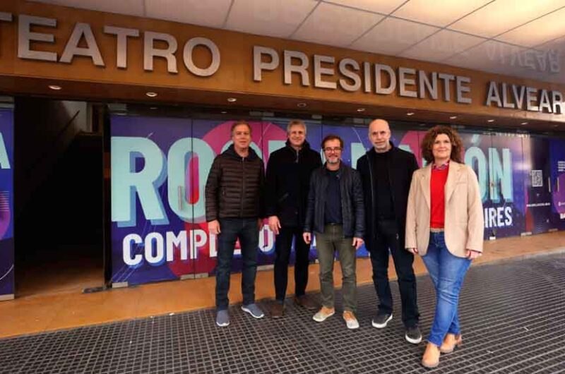 El Teatro Alvear celebró su reapertura con una gran fiesta El Teatro Alvear celebró su reapertura con una gran fiesta