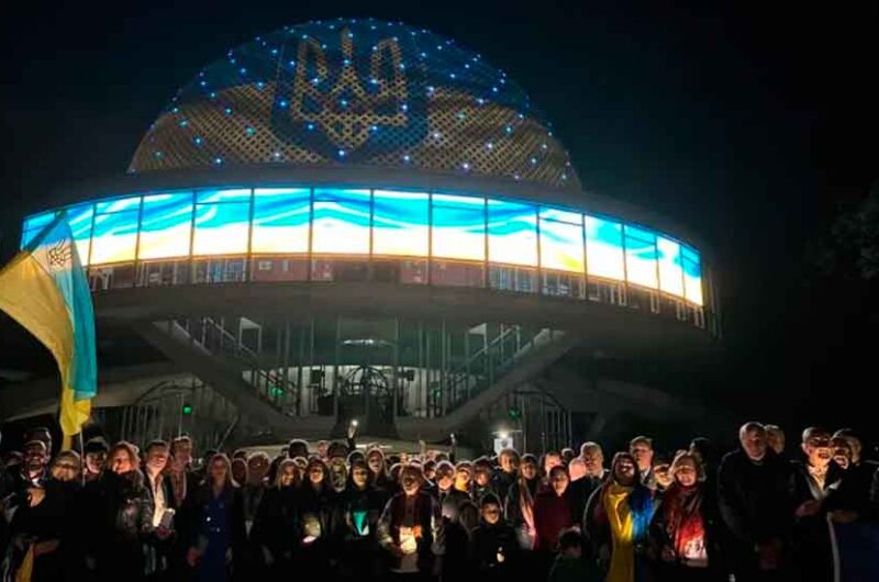 La comunidad ucraniana celebró los 32 años de su Independencia