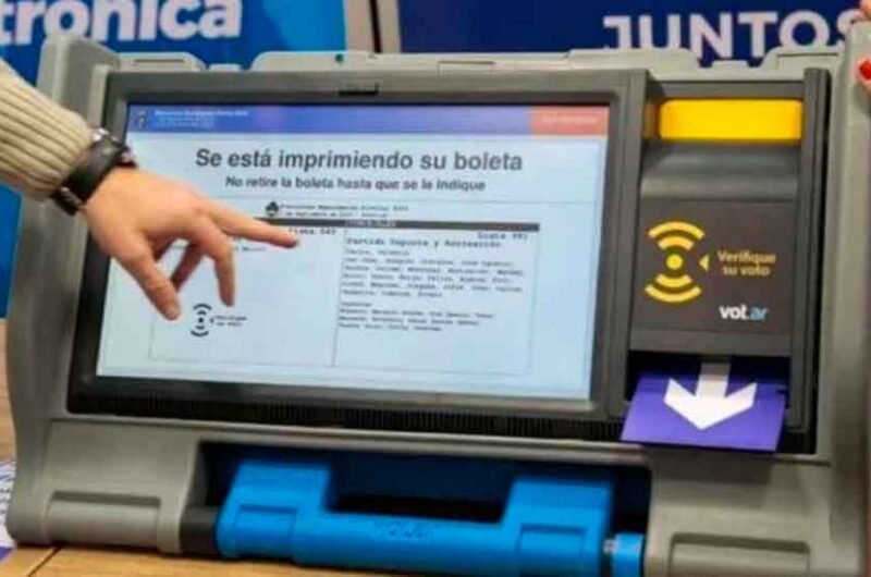 El paso a paso de cómo votar con la boleta única electrónica