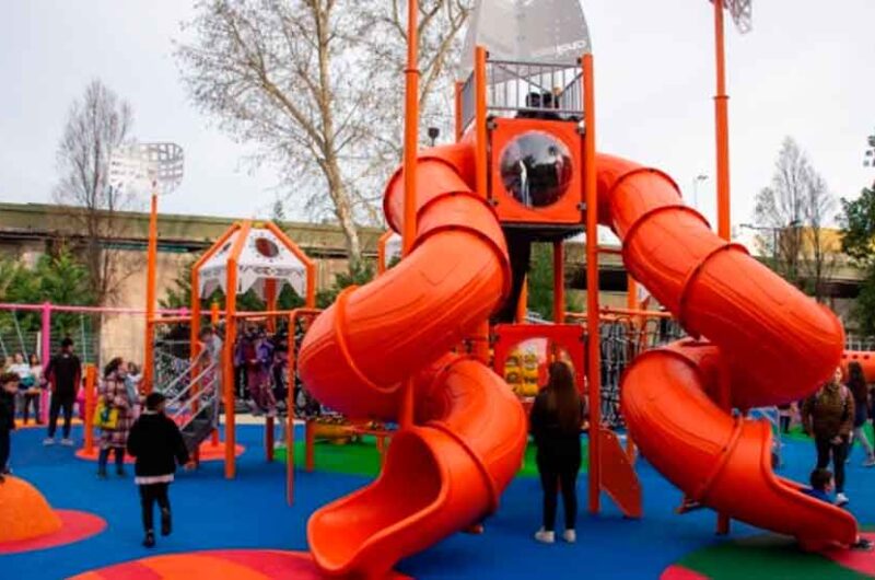 Parque Chacabuco: la Ciudad renueva los patios de juegos Parque Chacabuco: la Ciudad renueva los patios de juegos