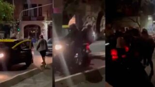 El GCBA le retuvo la licencia al taxista que protagonizó una pelea