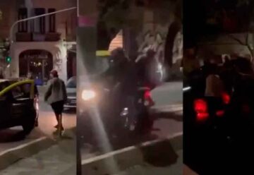 El GCBA le retuvo la licencia al taxista que protagonizó una pelea