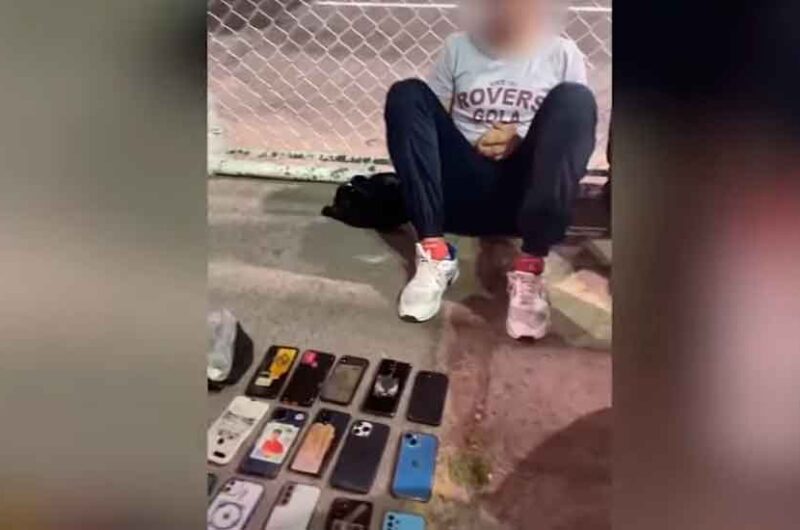 Recuperan 35 celulares robados en el recital de Tan Biónica Recuperan 35 celulares robados en el recital de Tan Biónica