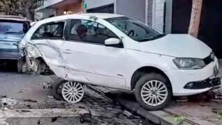 Caballito: dos choques involucraron a siete autos