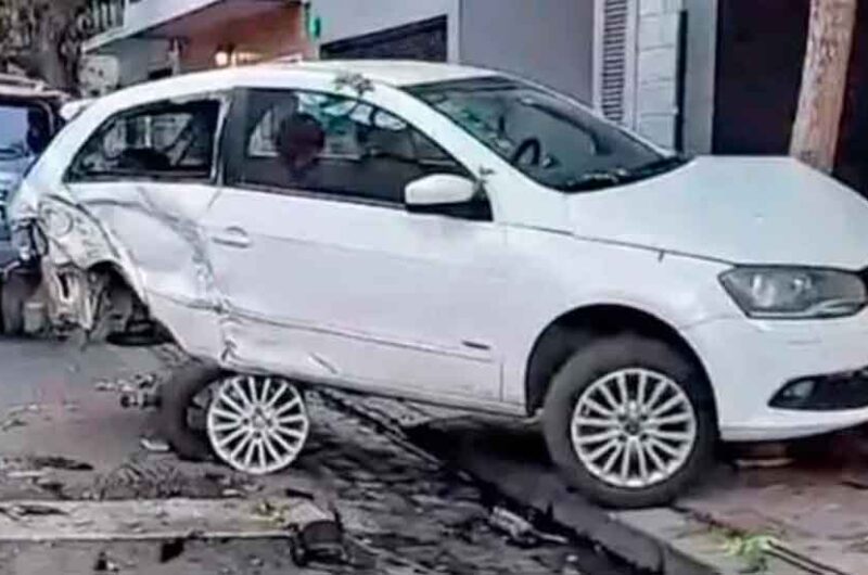 Caballito: dos choques involucraron a siete autos Caballito: dos choques involucraron a siete autos