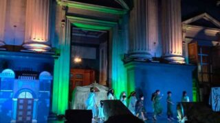 El Pesebre viviente en la Basílica de San José de Flores