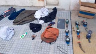 Detienen a un delincuente que robaba medidores de agua