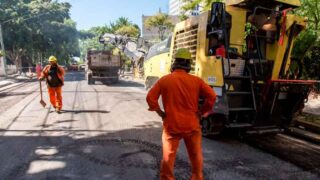 La Ciudad repavimenta más de 200 cuadras en avenidas y calles