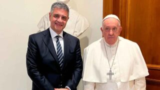 El Jefe de Gobierno fue recibido por el Papa Francisco