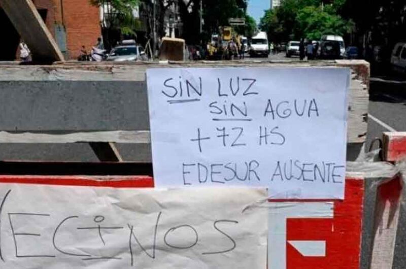 Mas de 4 mil usuarios en el barrio de Caballito continúan sin luz