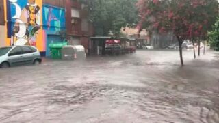 Continúa la alerta amarilla por fuertes lluvias en la ciudad