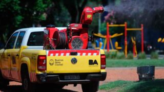 Continúa la desinsectación contra mosquitos silvestres