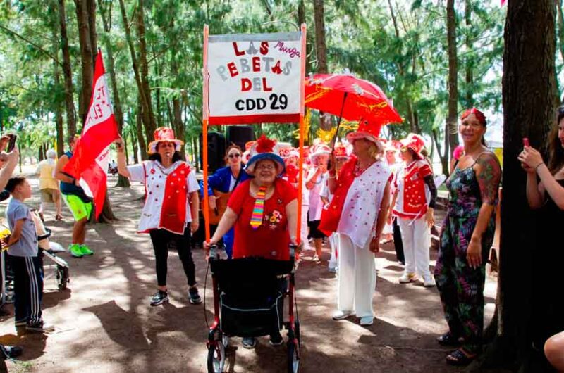 Más de 300 personas mayores participaron del Carnaval