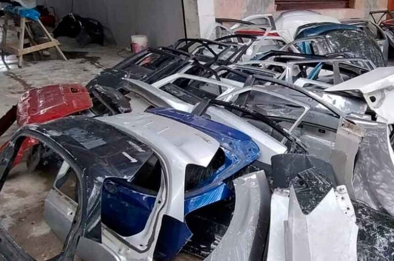 Secuestran casi 300 autopartes y clausuran talleres Secuestran casi 300 autopartes y clausuran talleres