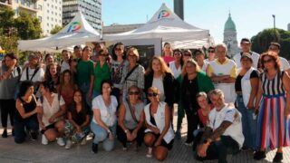 La Defensoría del Pueblo estuvo presente en la marcha del 8M