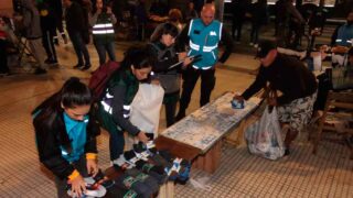 La Ciudad desalojó a 205 manteros en Constitución