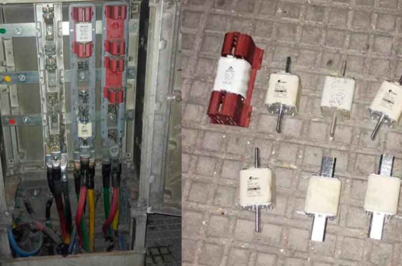 Detuvieron a delincuente que robó fusibles de una caja eléctrica