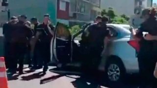 Tiroteo en Autopista 25 de mayo a la altura de Flores