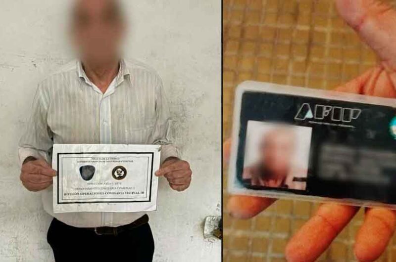 Cayó en Recoleta un falso inspector de AFIP