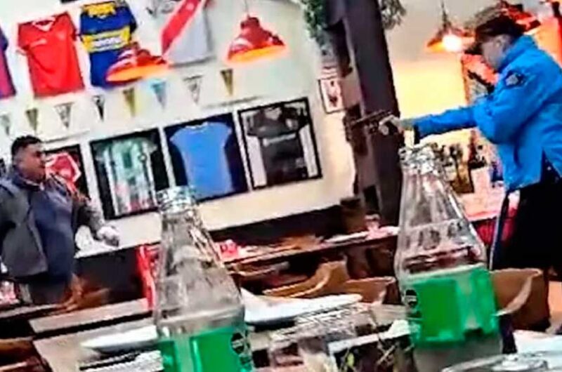 Un policía mató a un hombre que amenazaba con un cuchillo Un policía mató a un hombre que amenazaba con un cuchillo
