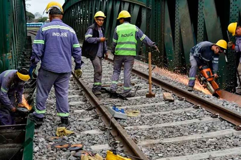 Comenzaron los trabajos sobre el puente de Figueroa Alcorta Comenzaron los trabajos sobre el puente de Figueroa Alcorta