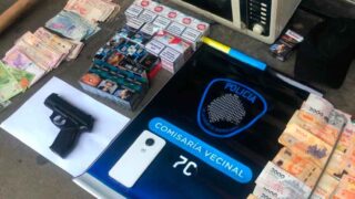 Violento robo a mano armada en un kiosco de Flores