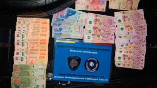 Narcotaxi vendía droga con un bebé de dos años