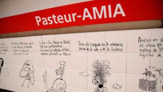 Terminó la renovación y reabre la estación Pasteur-AMIA