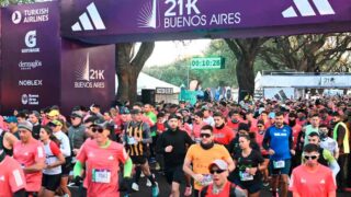 La Media Maratón de Buenos Aires tuvo el récord de 25 mil corredores