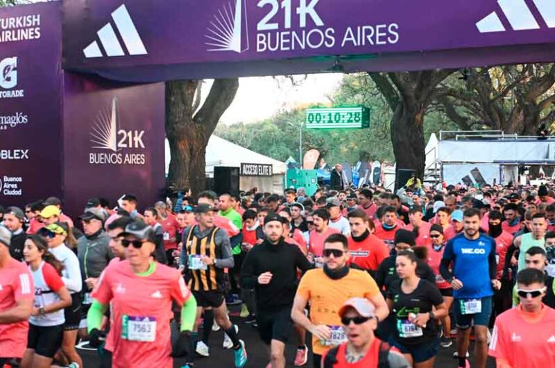 La Media Maratón tuvo el récord de 25 mil corredores La Media Maratón tuvo el récord de 25 mil corredores