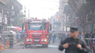 Gran Incendio en cuatro locales en Balvanera