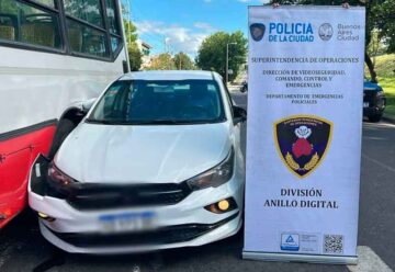 Cae banda armada tras una persecución y choque en la General Paz