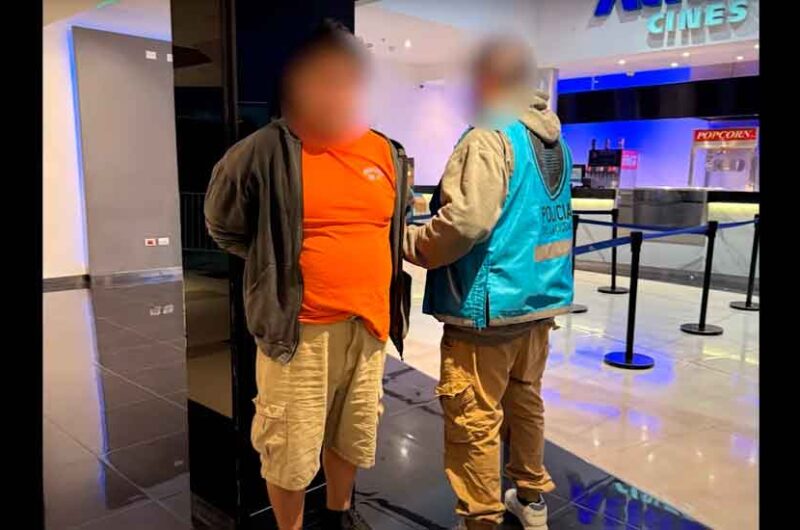 Detienen a un abusador en los cines del shopping de Liniers Detienen a un abusador en los cines del shopping de Liniers