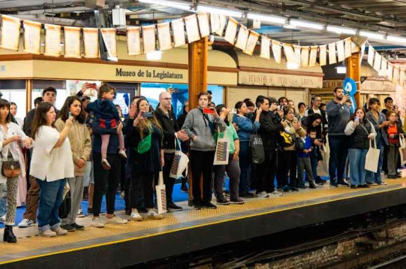 El Subte celebra el Día de la Independencia con un Paseo El Subte celebra el Día de la Independencia con un Paseo