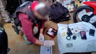 Detienen a un narco en Monte Castro y secuestran droga y un lanzacohetes
