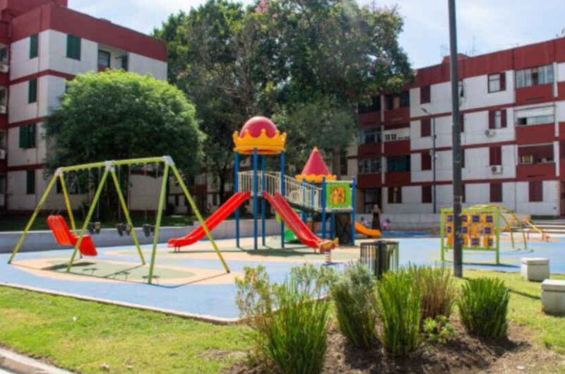 Obras de mantenimiento en el Barrio Castex Obras de mantenimiento en el Barrio Castex