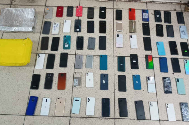 Telecomunicaciones: Más de 170 celulares robados incautados Telecomunicaciones: Más de 170 celulares robados incautados