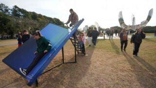 Innovación y diversión en la Floralis Genérica