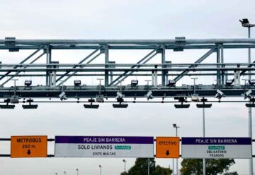 Nuevo pórtico de peaje en la Autopista Perito Moreno