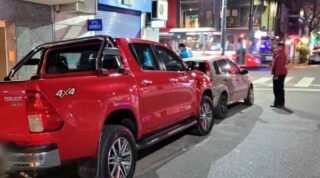 Cayeron en Palermo "los pequeños roba Hilux"