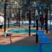 La Plaza 24 de Septiembre estrenó un renovado sector de calistenia
