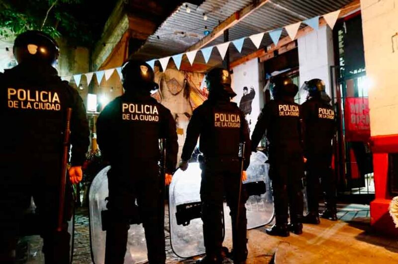 La Ciudad desalojó en Palermo un predio tomado La Ciudad desalojó en Palermo un predio tomado
