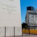 Avanza el cambio de rejas del Obelisco